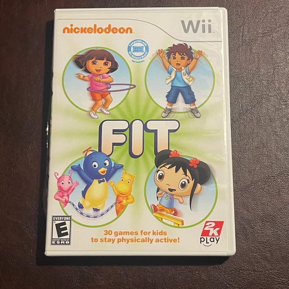 Nickelodeon FIT Wii Game